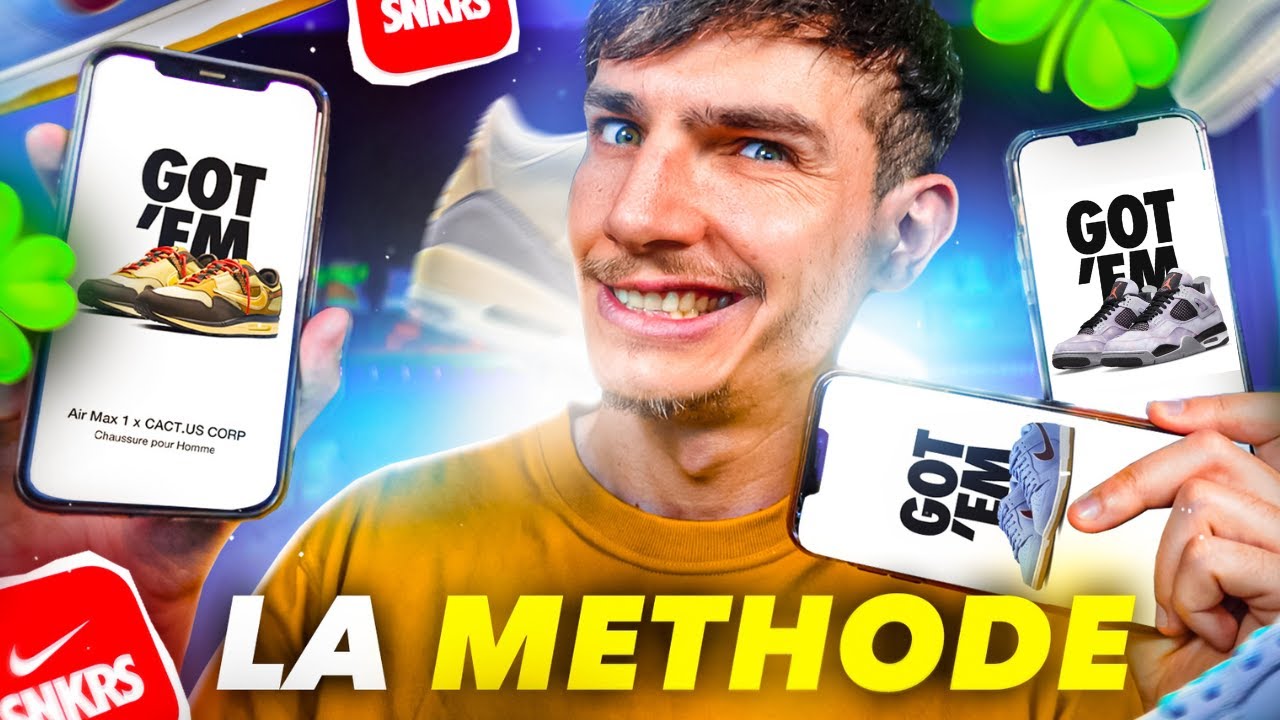 MES SECRETS pour WIN sur SNKRS !!! Spoil ça FONCTIONNE