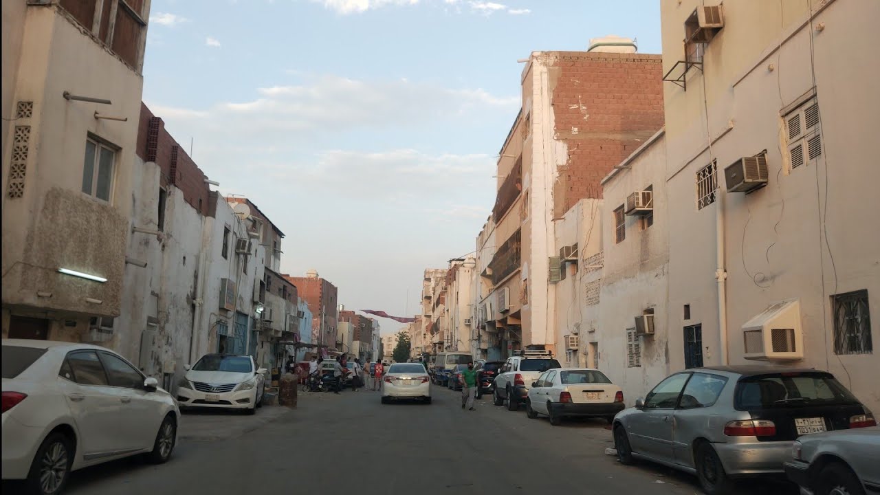 حي القريات شارع التلفزيون مدينة جدة الجميلة قصة الماضي وجمال الحاضر والمستقبل جولة السيارة