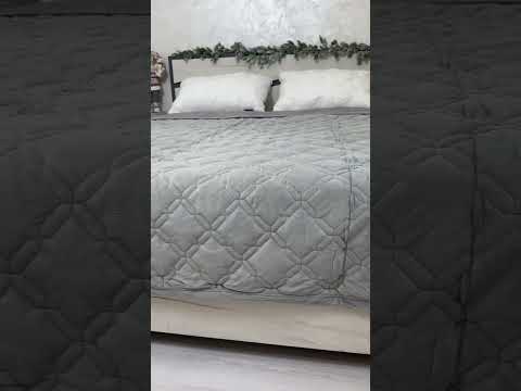 Покривало велюрове Євро розмір, видео 1