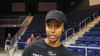2019 WNBA Finals Game One Availability - Mystics Guard Shatori Walker-Kimbrough