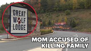 Woman charged after husband, 3-year-old son found dead at Great Wolf Lodge