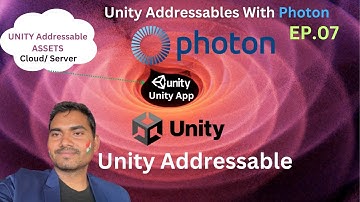Unity Addressables with Photon Multiplayer Scenes : One By One Player in Room  EP.07 | PUN