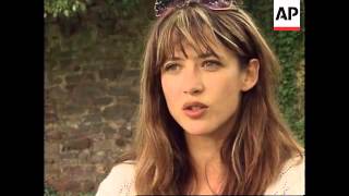 French actress Sophie Marceau takes her first novel to UK literary festival.