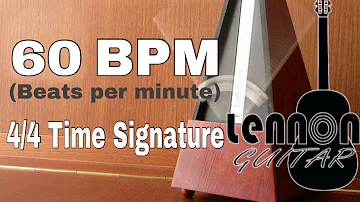 METRONOME 60 BPM 4/4 Time Signature