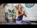 30 min yoga for tight  sore hips glutes hamstrings  quads  post workout yoga   day 13