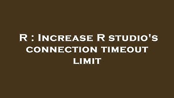 R : Increase R studio