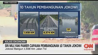 Sri Mulyani Pamer Capaian Pembangunan 10 Tahun Jokowi