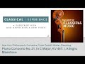 Miniature de la vidéo de la chanson Concerto For Piano No. 21 In C Major, K. 467 “Elvira Madigan”: I. Allegro (Cadenza: Radu Lupu)