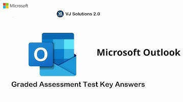 MS-OUTLOOK Advanced  graded assessment test #Key Answers || Naan Mudhalvan || #VJ Solutions 2.0