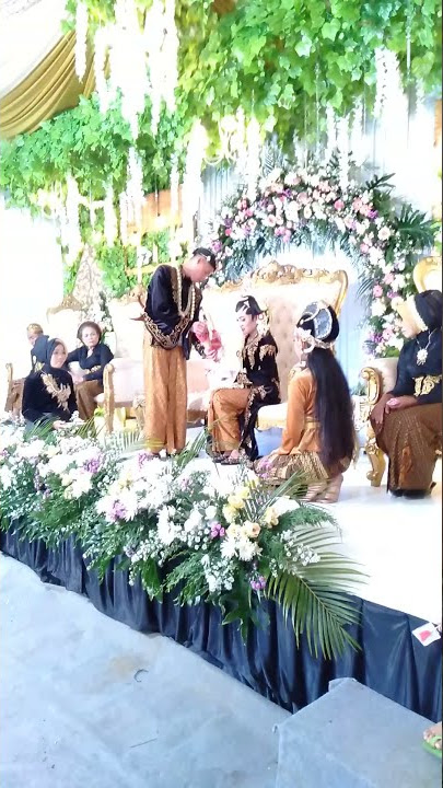 pernikahan adat Jawa tengah