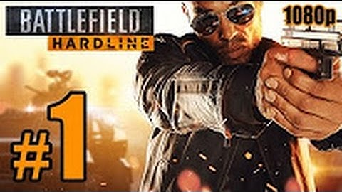 The Main Menu: Battlefield Hardline Walkthrough Gameplay Part 1 - Prologue/Episode 1 (PS4)