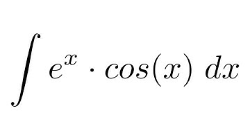 Integral of (e^x)*cos(x) (by parts)