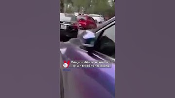 Công an Hà Nội điều tra hàng loạt ô tô bị xịt sơn - VNEWS #shorts