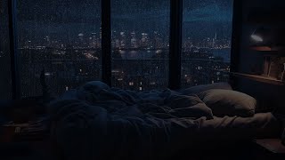 Immerse Yourself in Tranquility | Experience Deep Sleep with Soothing Heavy Rain Sounds