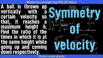 A ball is thrown up vertically with a certain velocity so that, it reaches a maximum height h. Find