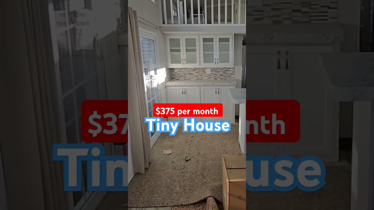 FOR SALE Tiny House 375 Per Month Or 43 500 Tinyhouse Tinyhome Affordable