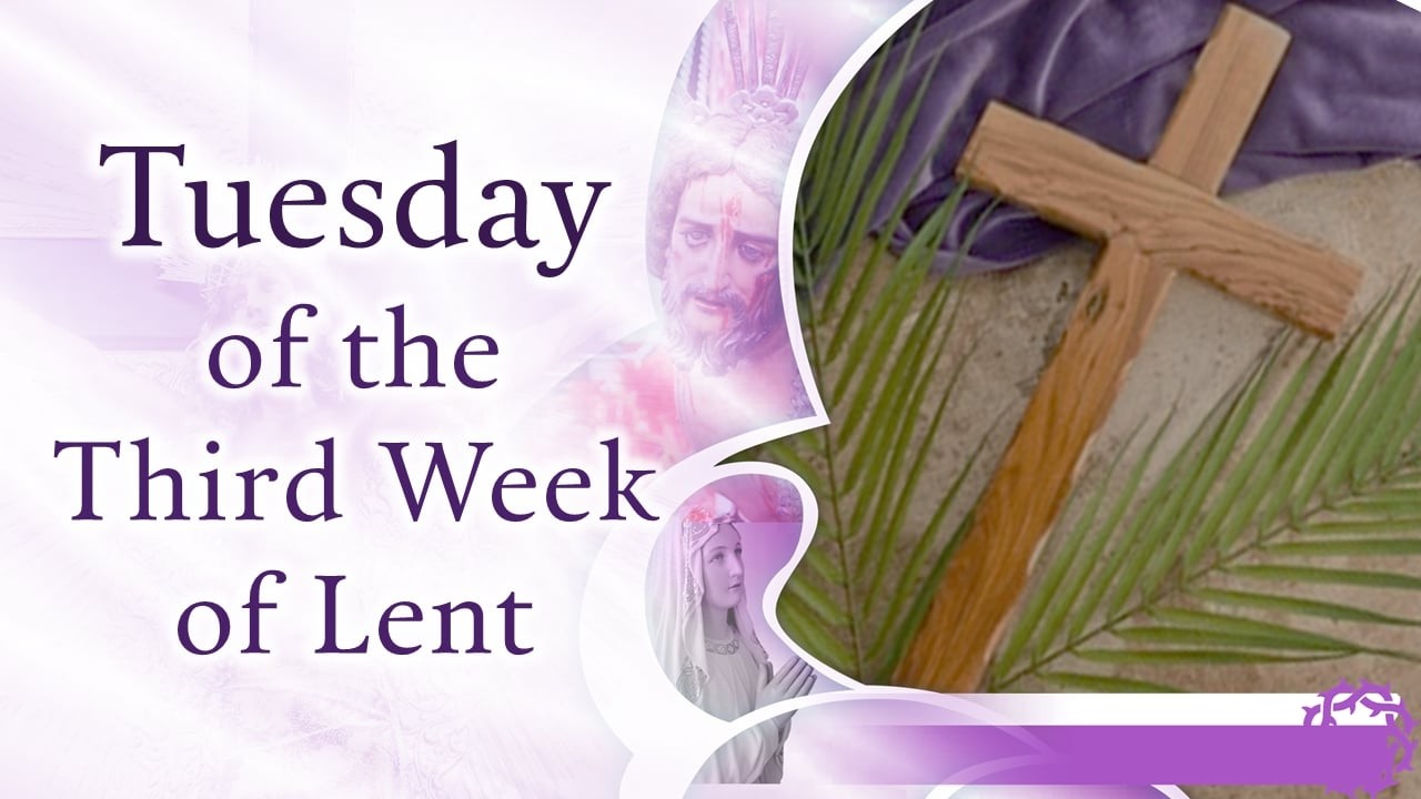 March 10, 2026 - Vespers and 6:00 PM Mass on Tuesday of the Third Week of Lent.