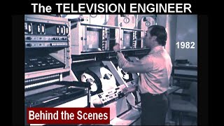 Vintage Technology: The Television Engineer Behind the Scenes (Ampex, Sony, audio video camera) 1982