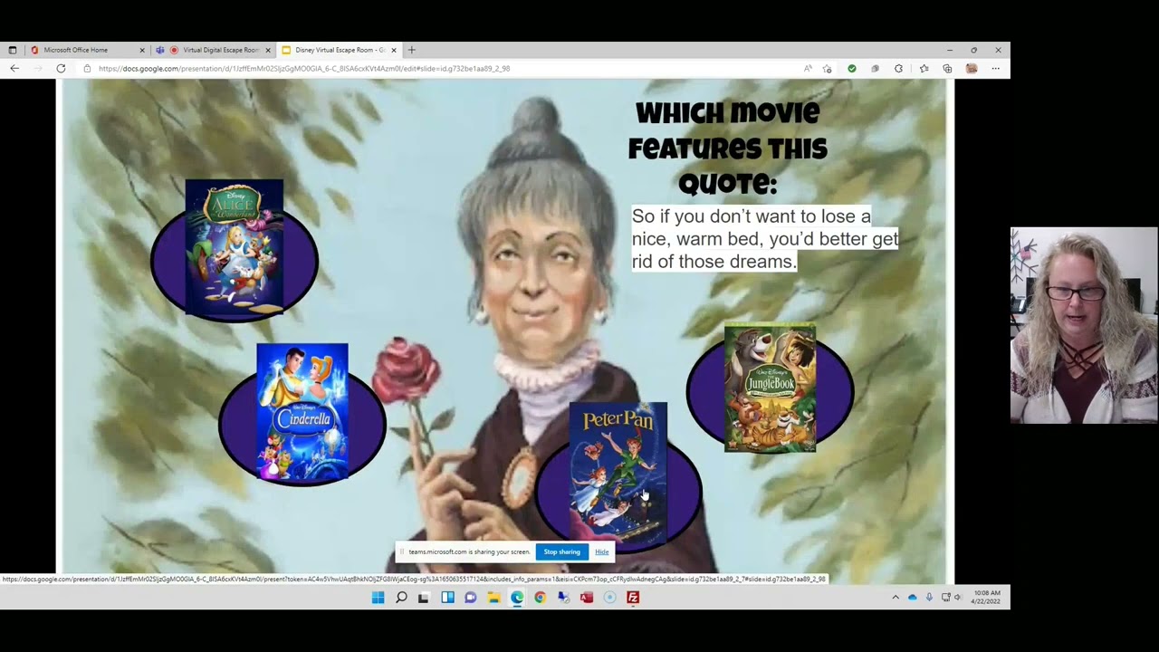 Virtual Digital Escape Room - Escape Disney World - YouTube