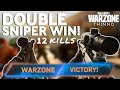 We Won with Double Snipers! COD Warzone Challenge | THINND Call of Duty Gameplay
