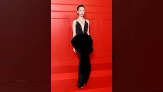 #Lily Collins #Best in Black 🖤🖤🖤