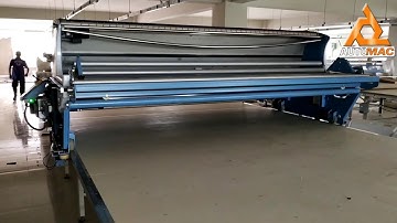 Automatic Fabric Spreading machine। PLC Machine। Apparel automation. YINENG TECH। AutoMac