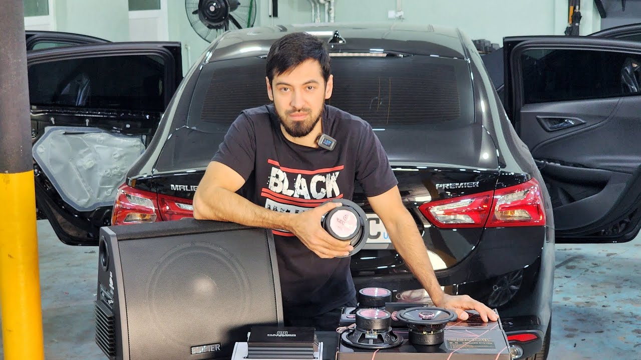 Chevrolet Malibu PREMER uchun Recoil, Edifier va Hammertech Brendlaridan Akustikasini O'rnatish