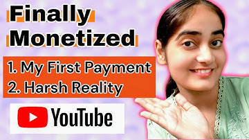 Finally monetized after 6 months+My first payment (Youtube)