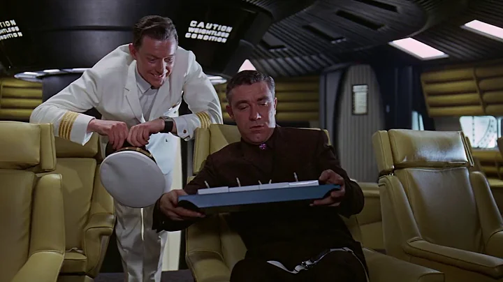 2001: A Space Odyssey (1968). Blue Danube sequence 07: Zero gravity toilet