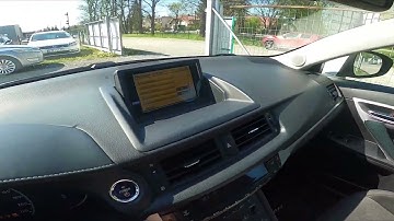 How to Turn Off Radio Display in Lexus CT ( 2010 – 2021 ) - Blank the Screen Display