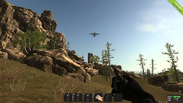 Rust вызываем аирдроп с помощью дымовых гранат