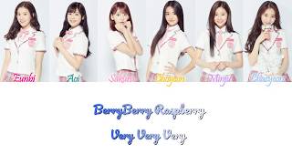 BerryBerry Raspberry (Produce 48) - Very Very Very (너무너무너무) Han/Rom/Eng Color Coded Lyrics