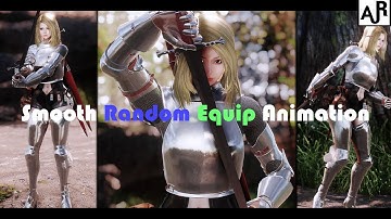 SKYRIM MOD I Smooth Random Equip Animation