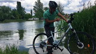 btwin riverside 900 hybrid bike review