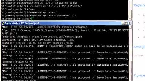 Configuring Frame-relay point-to-point subinterfaces