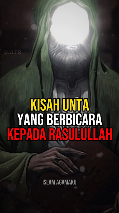 Kisah unta yang berbicara kepada Rasulullah #shorts #islam #ceritaislam