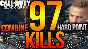 Black Ops 3 - 97 KILLS w/ RAZORBACK ON "COMBINE" HARD POINT!