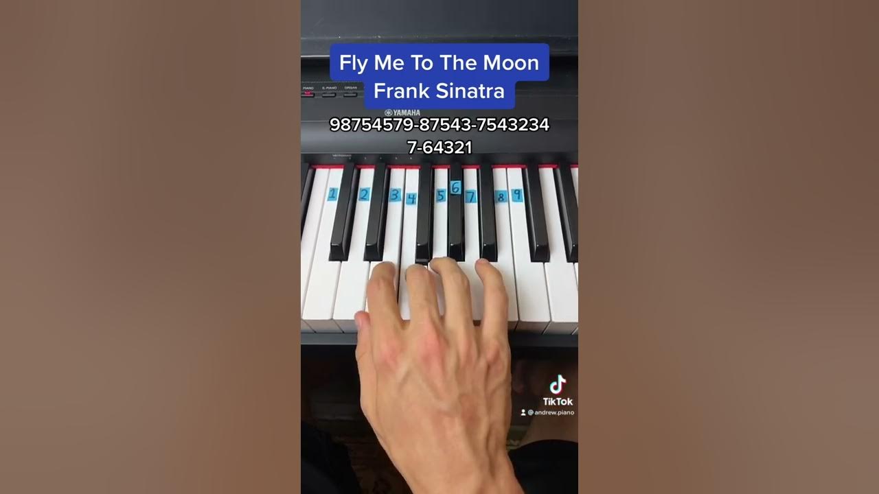 Frank Sinatra - Fly Me To The Moon easy piano tutorial! Frank Sinatra - Fly Me To The Moon easy piano tutorial!