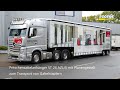 Pritschensattelanhänger  zum Transport von Gabelstaplern  - Eggers Fahrzeugbau GmbH 2018 (C)