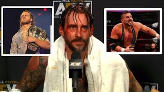 CM Punk SHOOTS HARD on Colt Cabana and Hangman Adam Page at AEW All Out 2022 Media Scrum [FULL RANT]