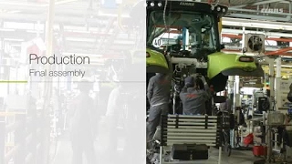 CLAAS Tractors - Making of. Final assembly / 2016 / en