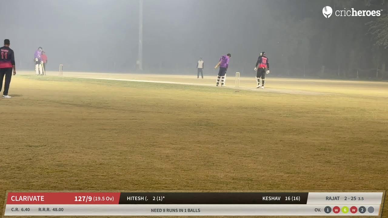 Dark Horses vs Clarivate | 11th   CPL(Final) | Live - Noida Poineers