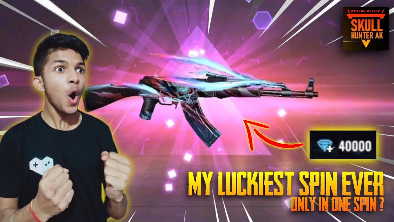 I Got AK47 Skull Hunter Skin From New Diamond Royale At Free Fire I Got AK47 Skull Hunter Skin From New Diamond Royale At Free Fire