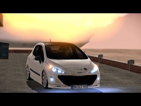 AİR PEUGEOT 308 | SÜZÜLÜŞ | CAR PARKİNG MULTİPLAYER #SHORTS #PEUGEOT