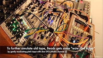 Pianola (Disting EX, Mutable Instruments Beads)
