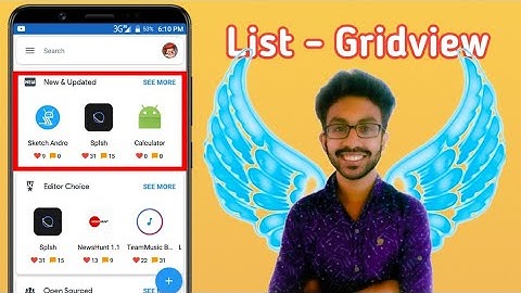 List-GridView (Horizontal) in Sketchware 👍