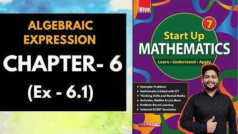 Viva Education Start up Mathematics Class 7 || Exercise 6.1