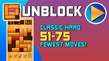 Unblock Classic Hard Levels 51 to 75 Walkthrough [100% Perfect!]