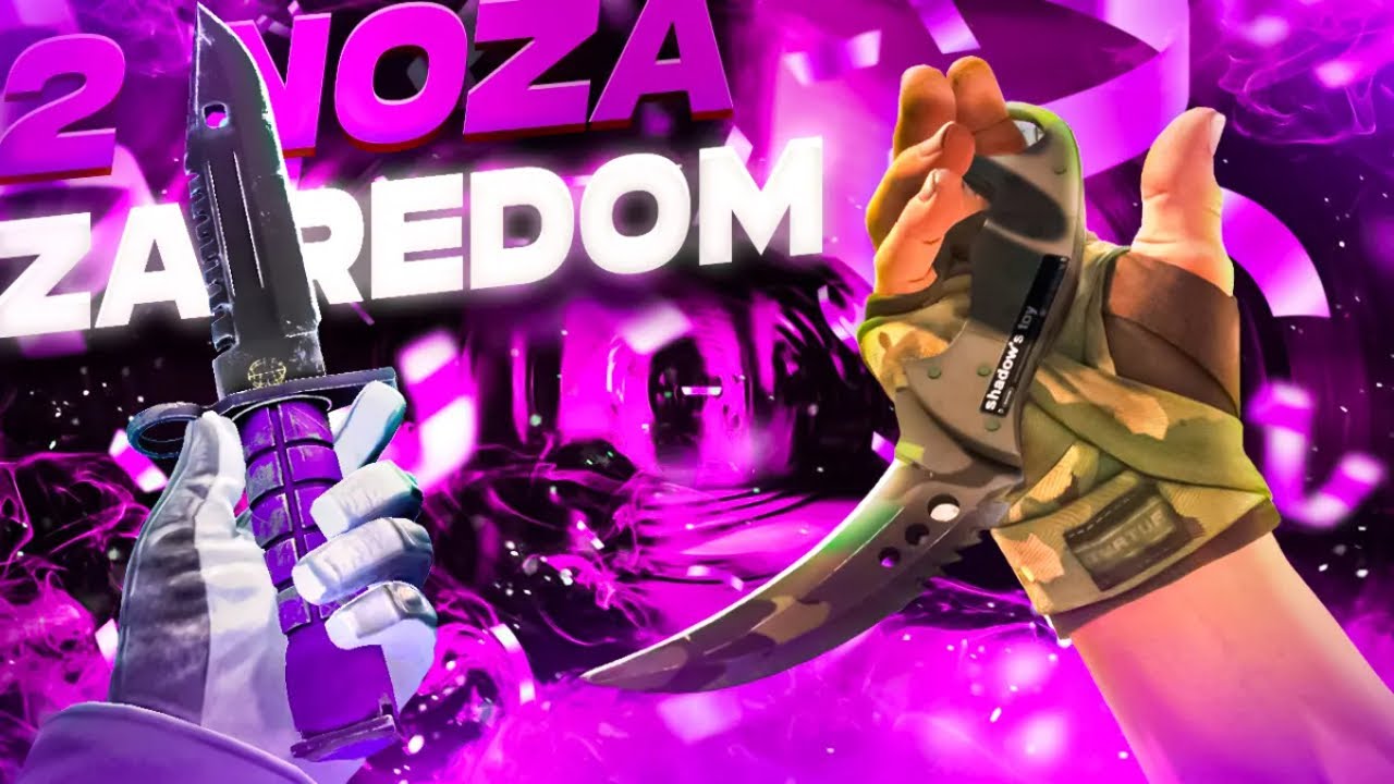 DOBIO SAM 2 NOZA ZAREDOM *KARAMBIT & M9 BAYONET