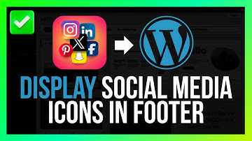 [Quick Guide] Display Social Media Icons in WordPress Footer